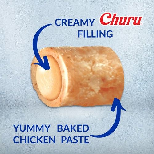 Churu Bites soft baked outside with a creamy filling
