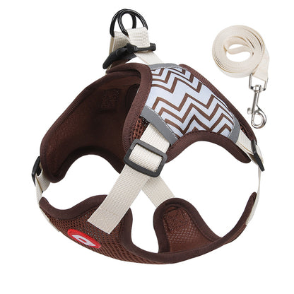 No Pull Dog Vest Harness and Leash Set for Pets