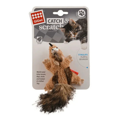 GiGwi Catch & Scratch – Chipmunk