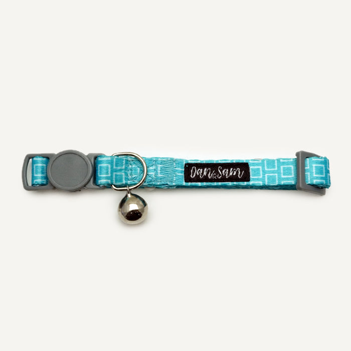 Dan & Sam Patterned Cat Collar – Grooving
