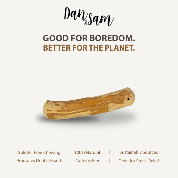 Dan & Sam Trapeze Coffee Wood Rope Toy