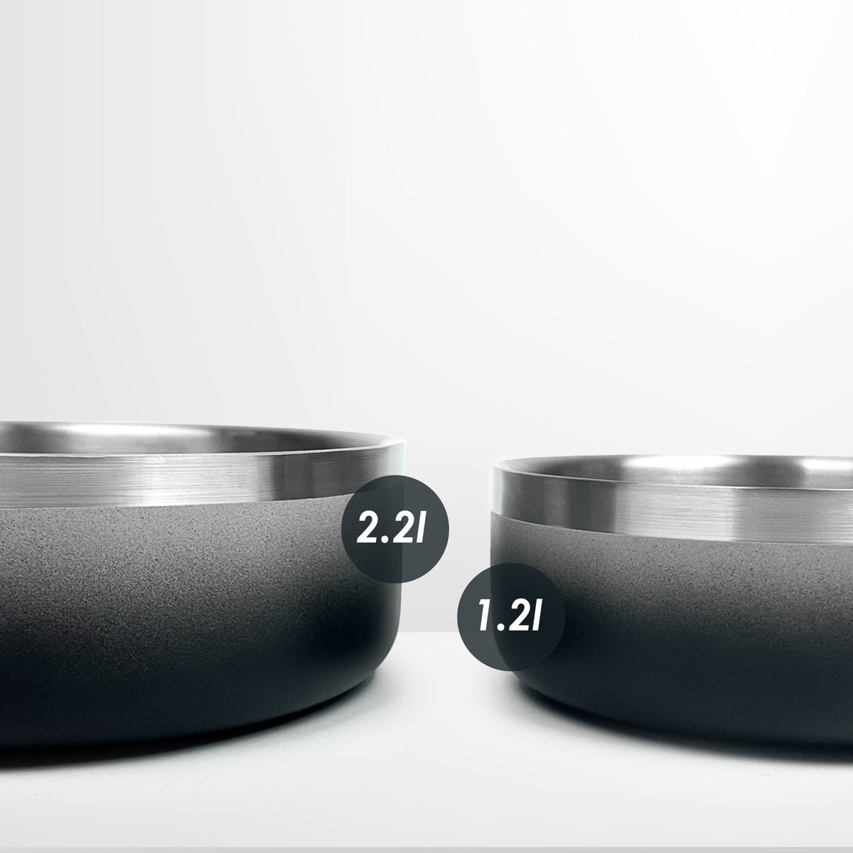 Barkley & Bella Ombre Stainless Steel Bowl