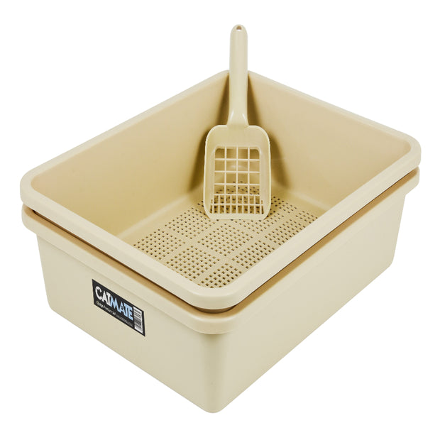 CatMate 3-Piece Sieve Litter Tray Kit