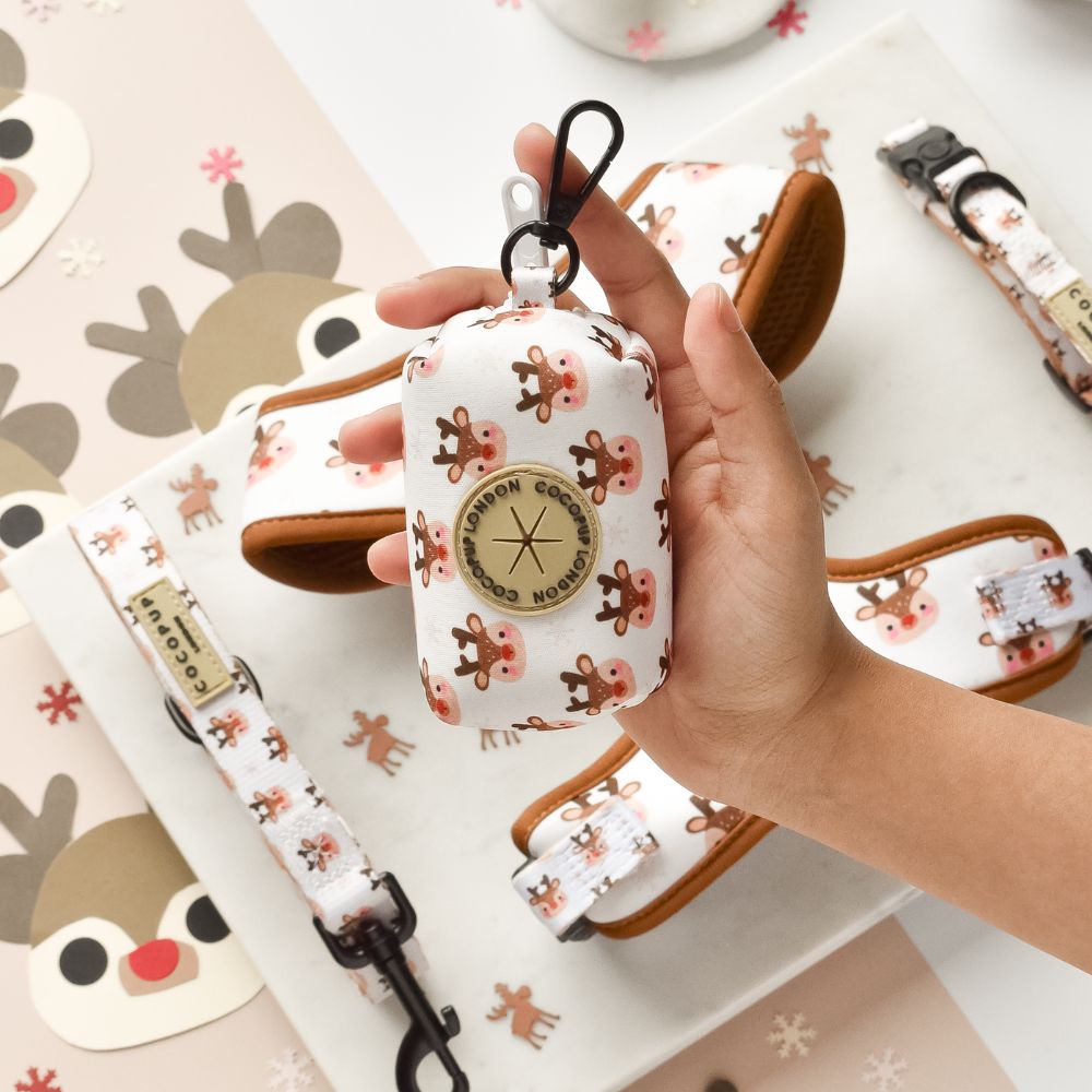 Cocopup London Christmas Poop Bag Holder