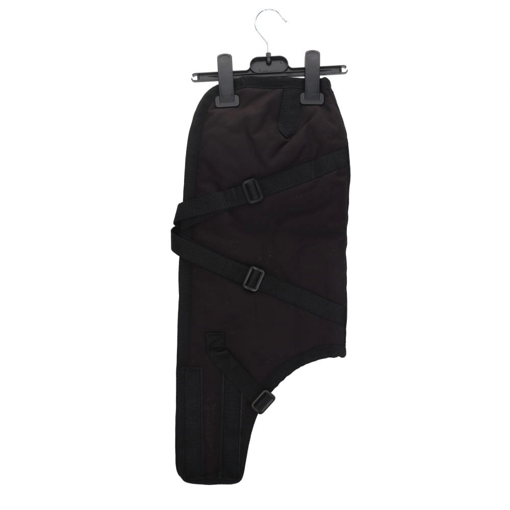 ZeeZ Supreme Oilskin Waterproof Dog Coat – Black