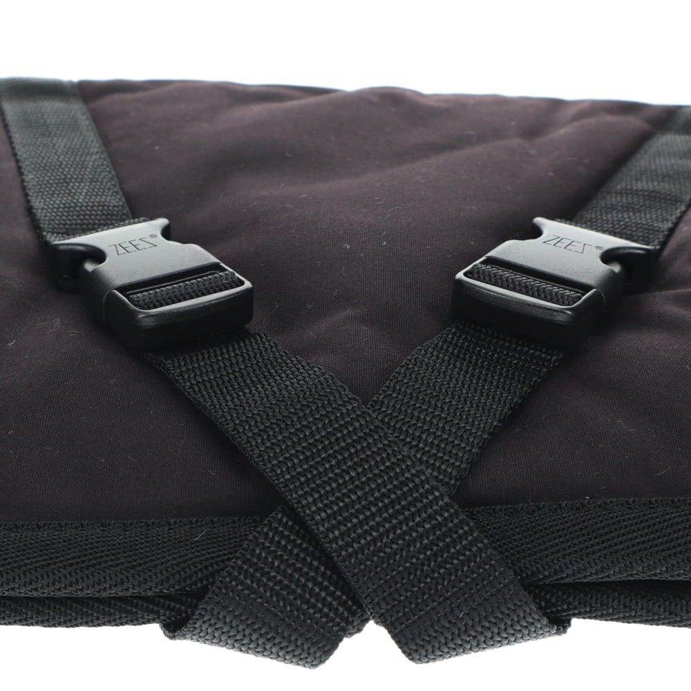 ZeeZ Supreme Oilskin Waterproof Dog Coat – Black