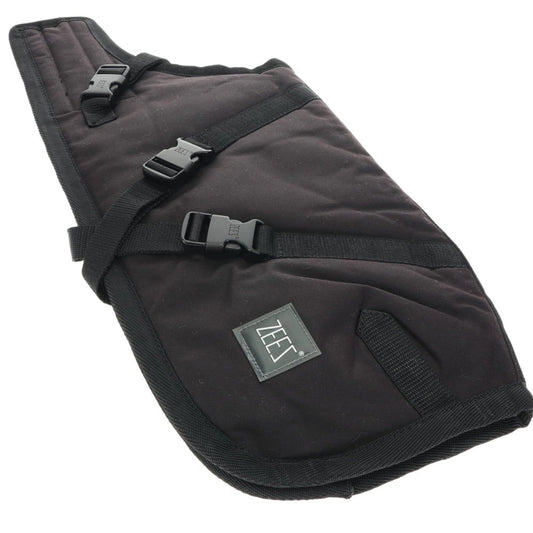 ZeeZ Supreme Oilskin Waterproof Dog Coat – Black