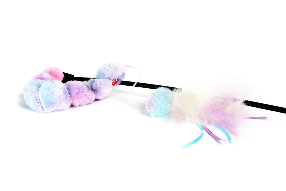 GiGwi Ice Cream Feather Teaser Wand