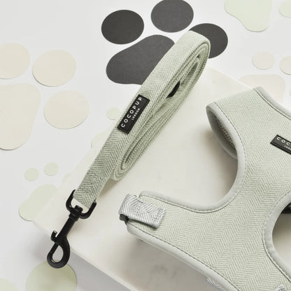 Cocopup London Dog Lead – Sage Tweed