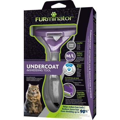 FURminator Undercoat deShedding Tool for Cats
