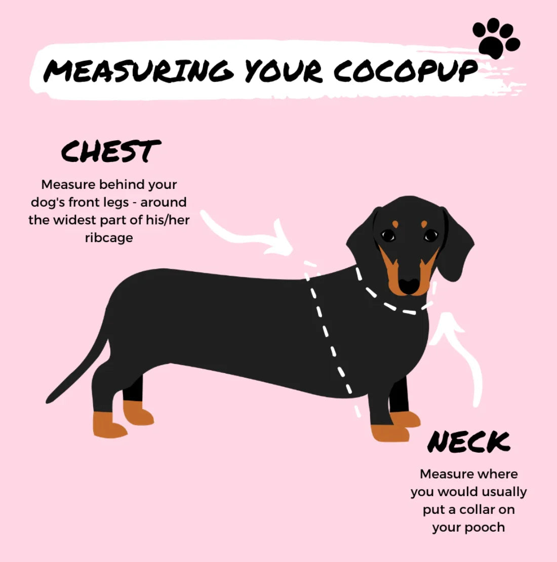 Cocopup Adjustable Neck Harness – Black Leopard
