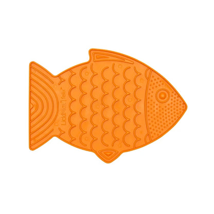 LickiMat Felix Cat Lick Mat – Orange