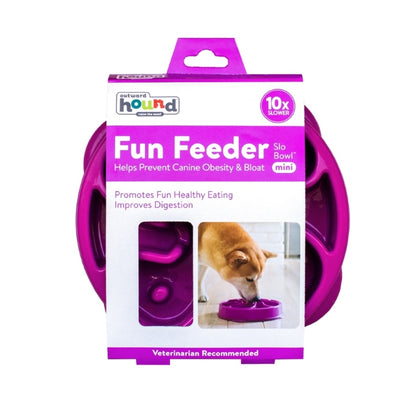 Outward Hound Fun Feeder Slow Bowl – Mini