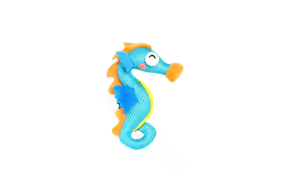 GiGwi Dental Mesh Catnip Seahorse