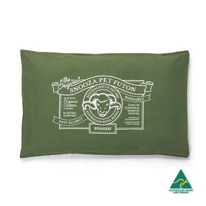 Snooza Cotton Canvas Pet Futon – Fern