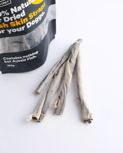 Boat To Bowl Fish Skin Straps 100g