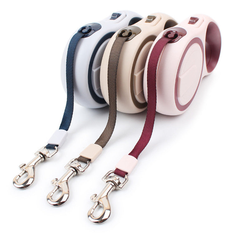 Automatic Retractable Dog Leash - Stylish Multicolor