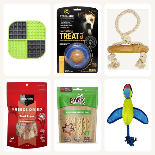 Boredom Buster – Woof – what's inside
