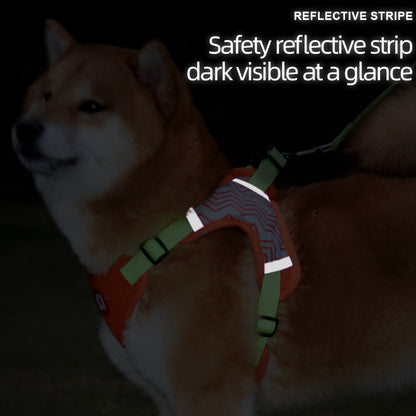 No Pull Dog Vest Harness and Leash Set for Pets
