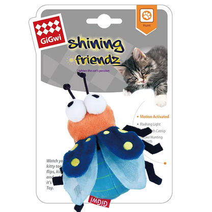 GiGwi Light-Up Firefly Catnip Toy