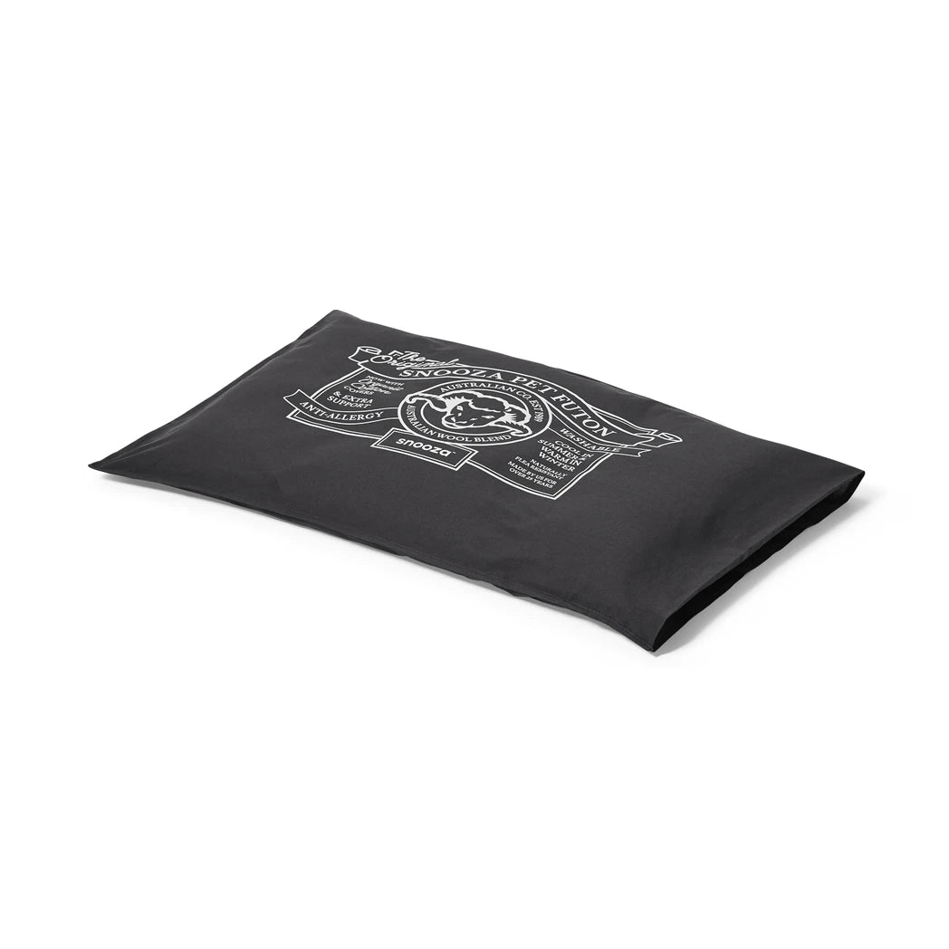 Snooza Organic Cotton Pet Futon – Charcoal