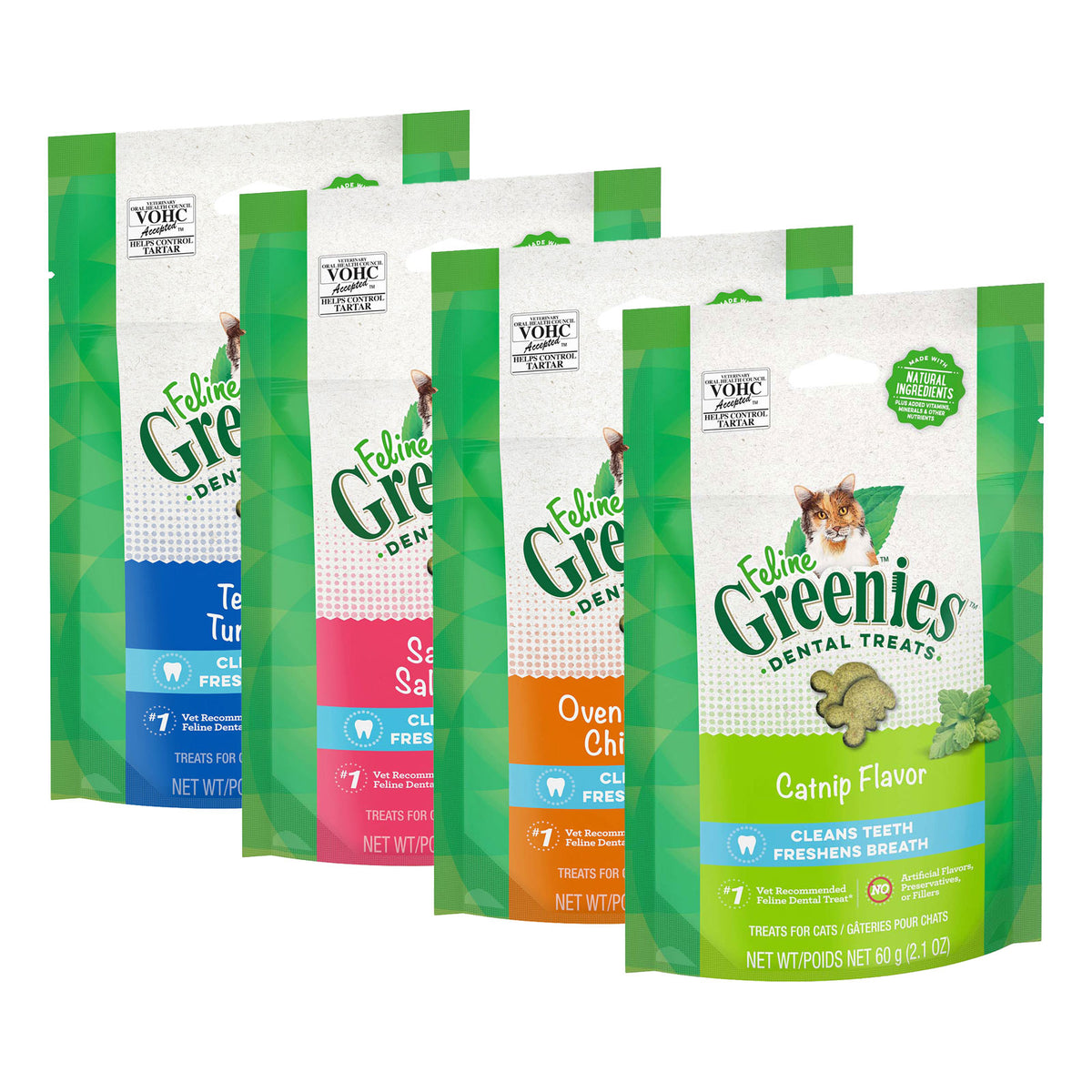 Feline Greenies Dental Treats 60g