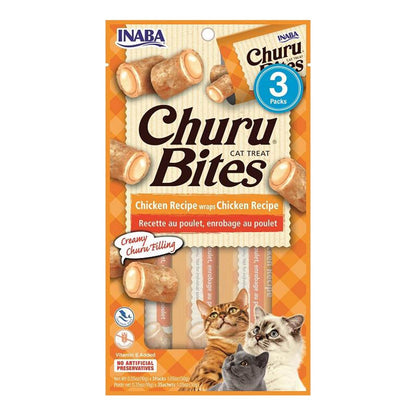 Inaba Churu Bites Chicken pack of 3 tubes