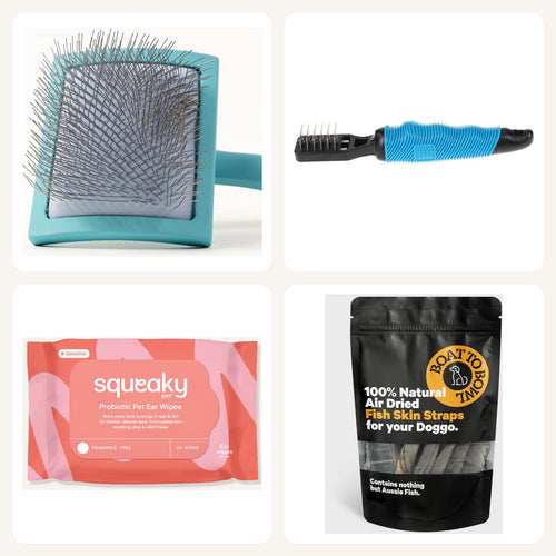 Coat Care Kit – Woof – what's inside