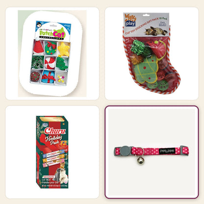 Meow Christmas Gift Box pack – Pink Mania