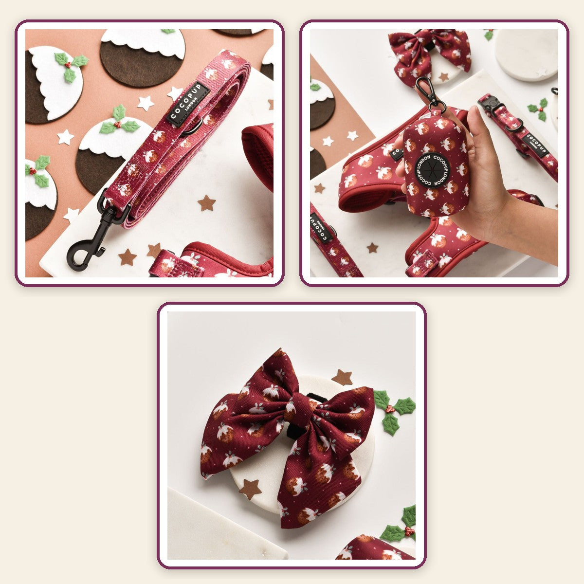 Christmas Walk Set – Woof pack – Pudding / Pudding / Pudding Sailor